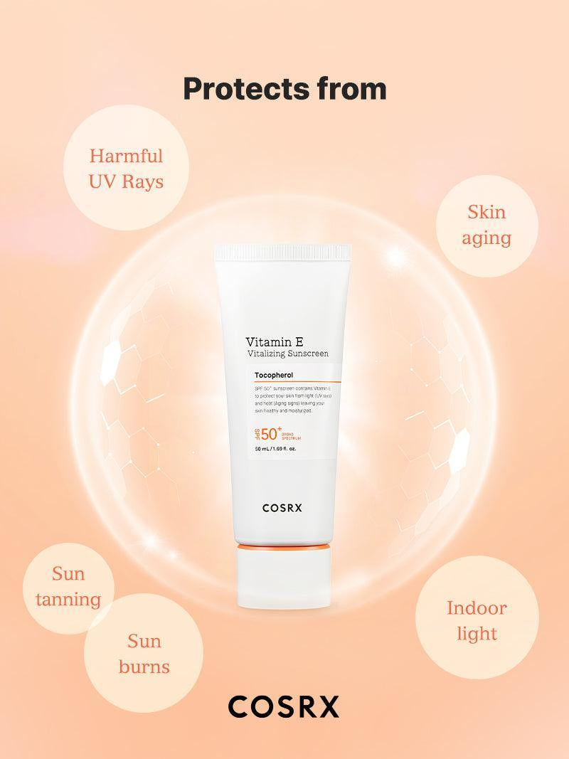 VITAMIN E VITALIZING SUNSCREEN SPF 5O+