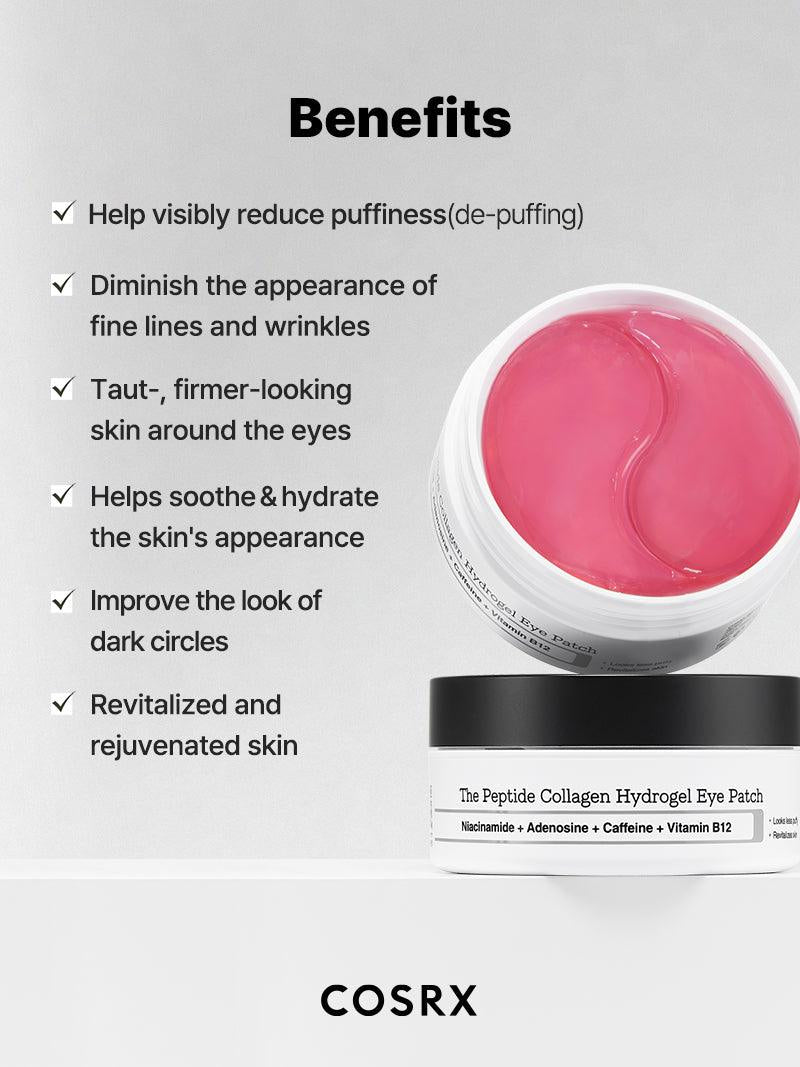 THE PEPTIDE COLLAGEN HYDROGEL EYE PATCH