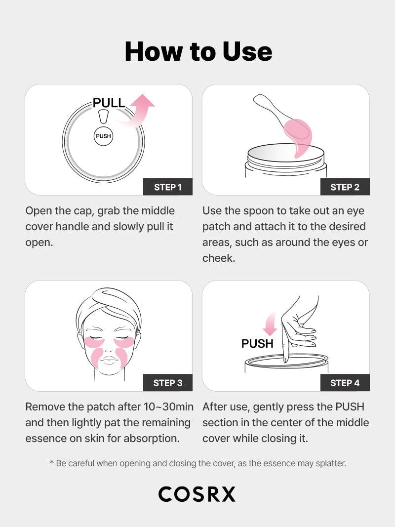 THE PEPTIDE COLLAGEN HYDROGEL EYE PATCH