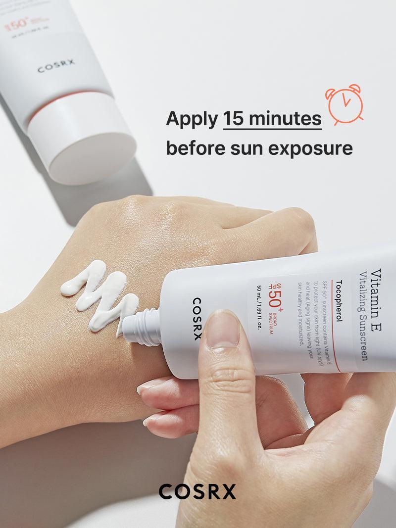 VITAMIN E VITALIZING SUNSCREEN SPF 5O+