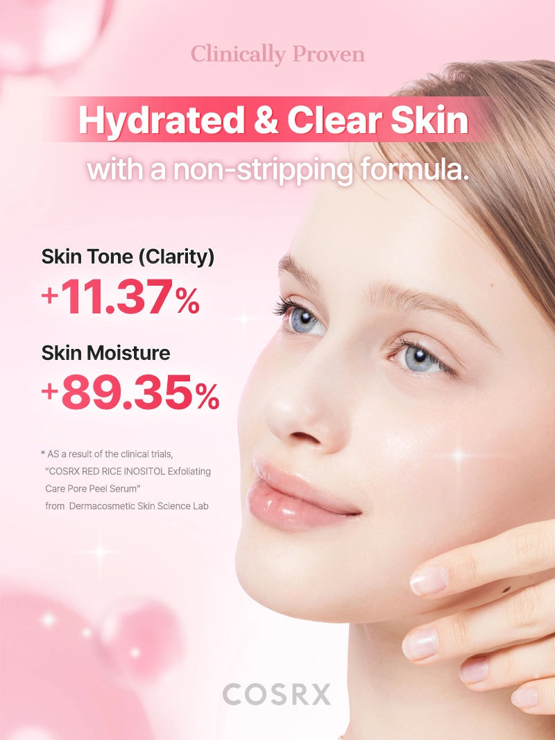 COSRX RED RICE INOSITOL Exfoliating Care Pore Wash-Off Peel Serum