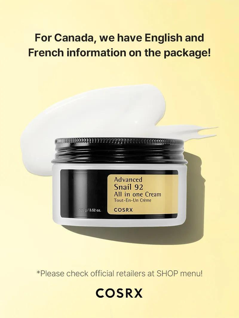 ADVANCED SNAIL 92 ALL IN ONE CREAM