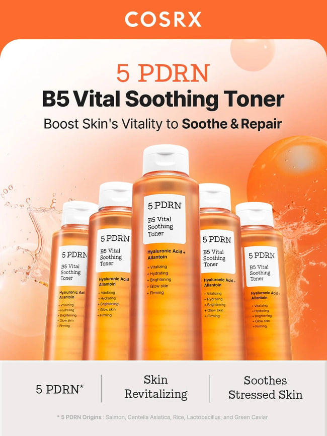 COSRX 5 PDRN B5 Vital Soothing Toner Main Image