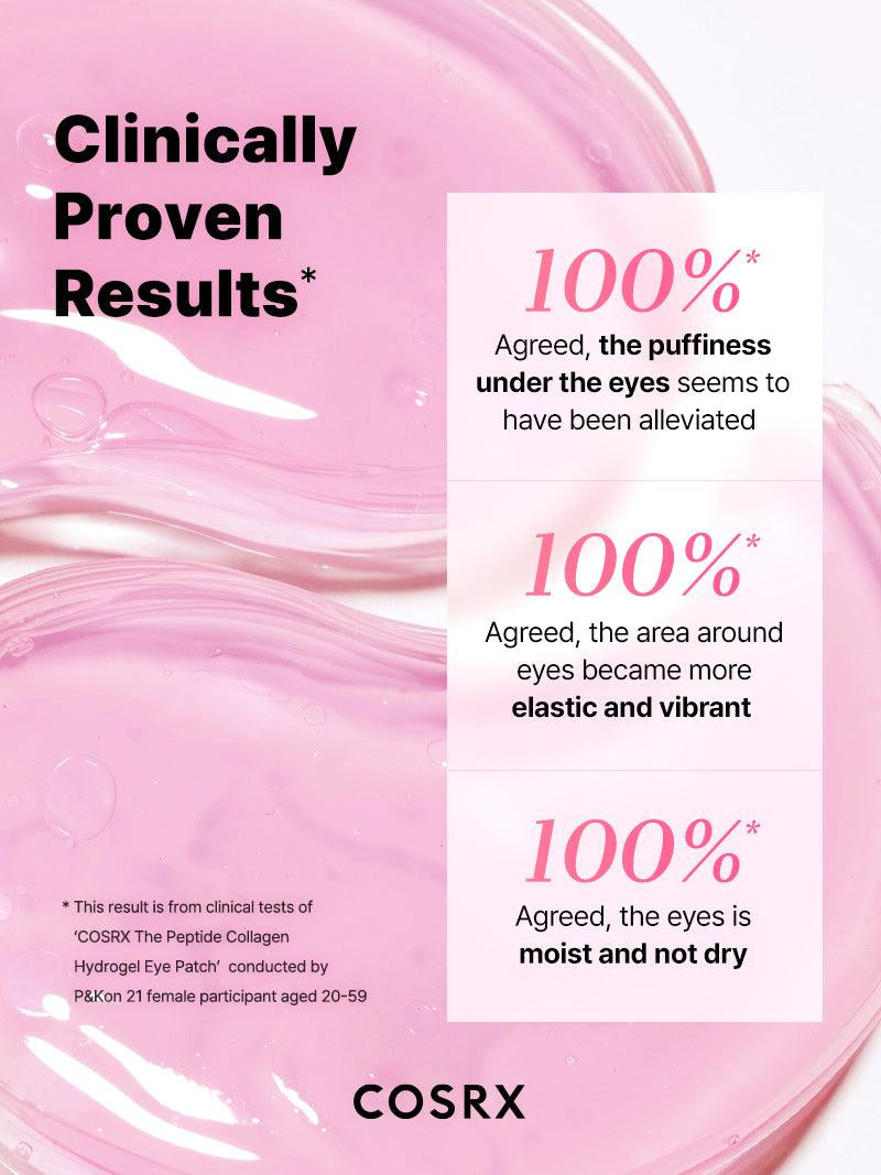 THE PEPTIDE COLLAGEN HYDROGEL EYE PATCH