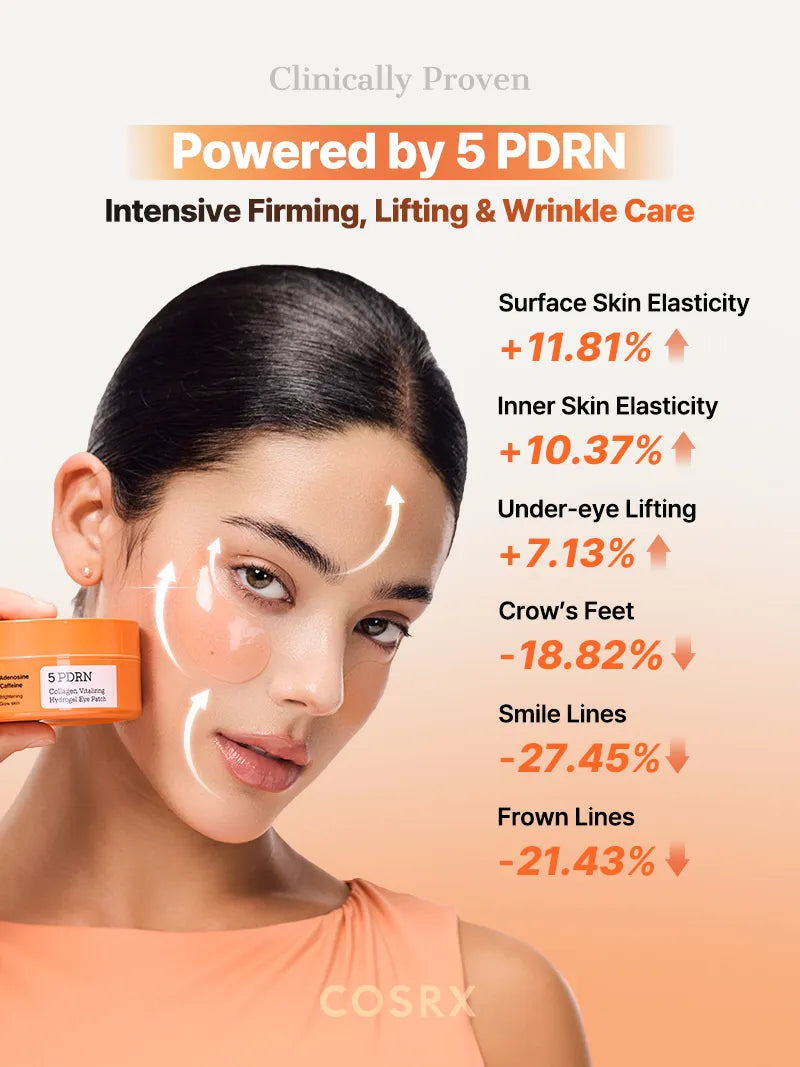 COSRX 5 PDRN Collagen Vitalizing Hydrogel Eye Patch