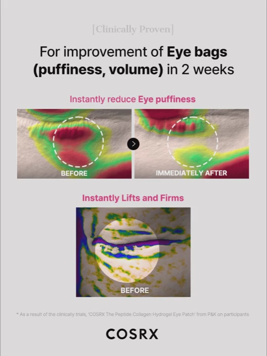 THE PEPTIDE COLLAGEN HYDROGEL EYE PATCH