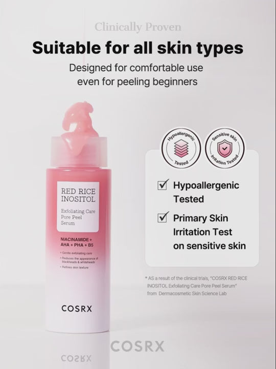 COSRX RED RICE INOSITOL Exfoliating Care Pore Wash-Off Peel Serum