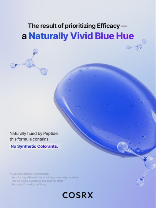 COSRX The Blue Peptide Bakuchiol Plump Glow Serum