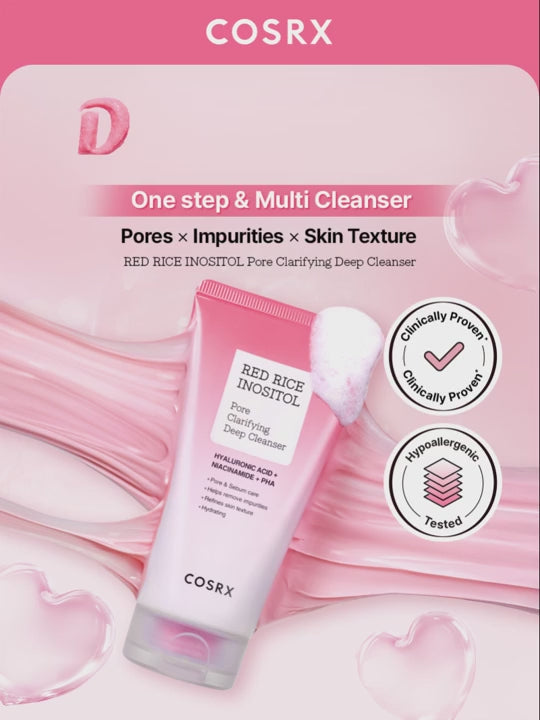 COSRX RED RICE INOSITOL Pore Clarifying Deep Cleanser