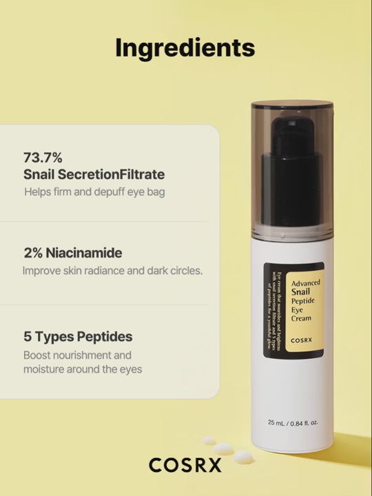 Advanced Snail Peptide Eye Cream