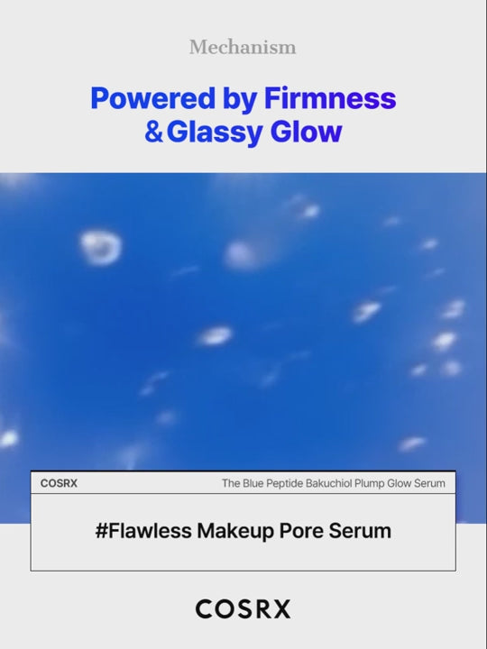 COSRX The Blue Peptide Bakuchiol Plump Glow Serum